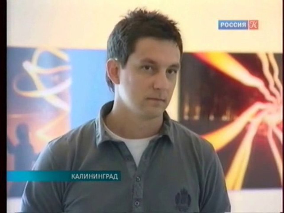 TVKultura Russia about Freezelight Exhibition in Kaliningrad