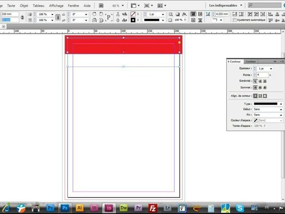 Tutoriel Indesign CS5 : Bloc Texte