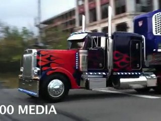 Transformers 3 Optimus Usine Packard Detroit