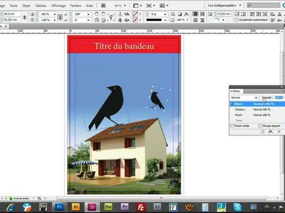 Tutoriel Indesign CS5 : Utilisation de plusieurs blocs