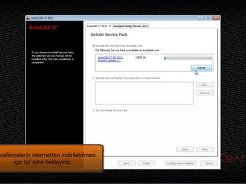 AutoCAD LT 2011 Kurulum