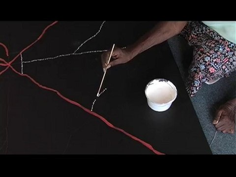 Artistes aborigènes en résidence à l'Abbaye de Daoulas - 1