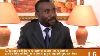 Gbagbo bloque les élections en CI ? Boga Sako Gervais parle.