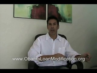 Obama MHALoan modification and debt