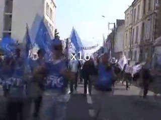 La manifestation de Poitiers en 1'40"