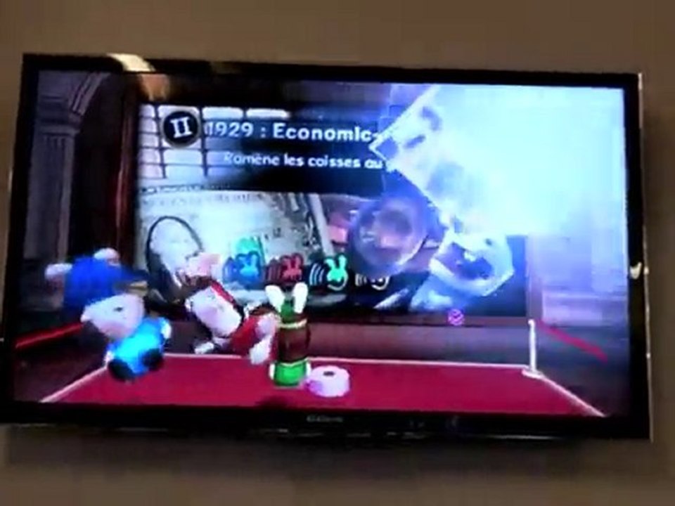 The Lapins Crétins Retour Vers Le Passé : Gameplay (Wii)