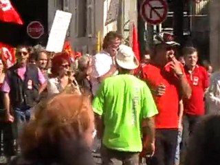 VESOUL : MANIFESTATION POUR LES RETRAITES