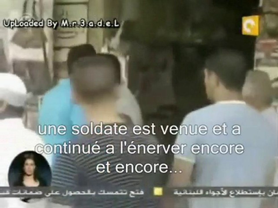 Un jeune palestinien affronte TSAHAL avec un sabre