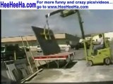 Hilarious Forklift accidents very funny