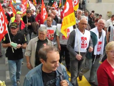 Beauvais : manifestation contre la réforme des retraites