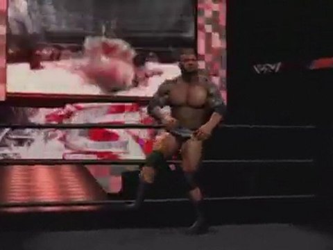 Batista Entrance & Finisher - WWE SmackDown vs. RAW 2011