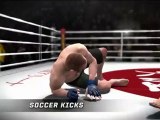 EA Sports MMA head stomps  & soccer kick !!!