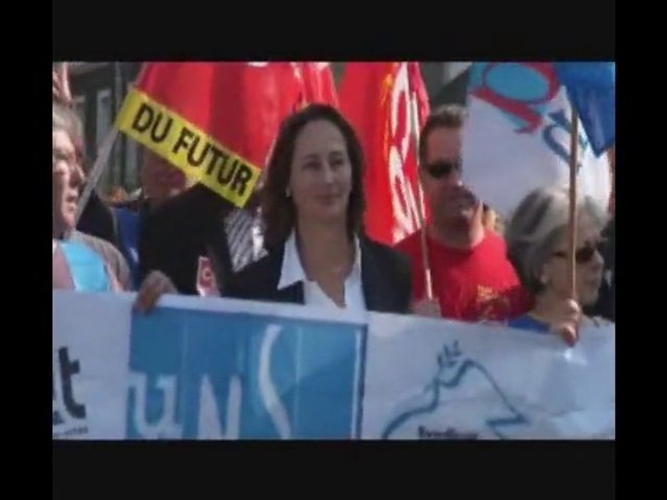 Ségolène Royal Manif Poitiers 23/09/2010 2