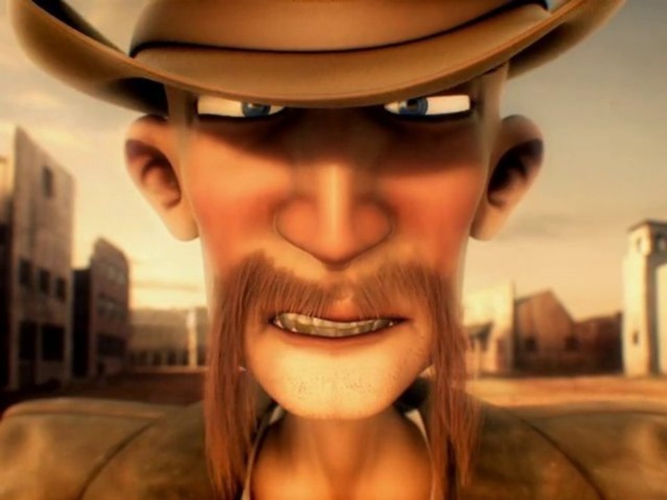 Les Lapins Crétins : Retour vers le Passé - Western Trailer