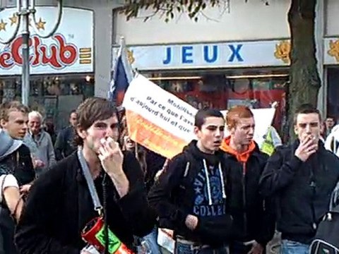 GREVE ET MANIFESTATION POUR LA DEFENSE DES RETRAITES