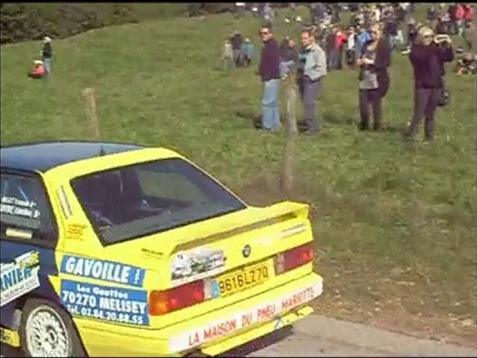 Rallye Vosgien 2010 ES3 vidéo