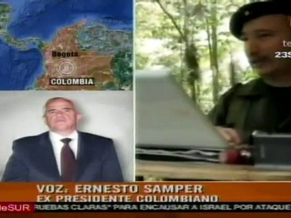 Samper: es necesario ofrecer una salida política a las FARC