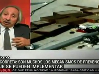 Legorreta: no existen medidas de previsión