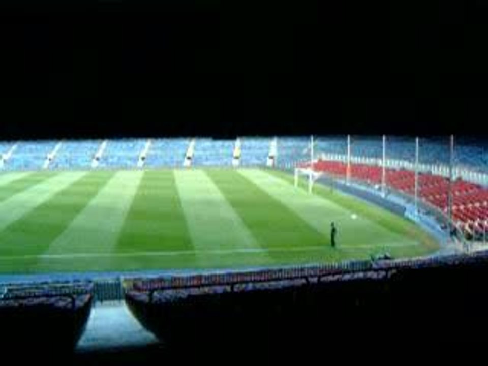 Nou camp pelouse