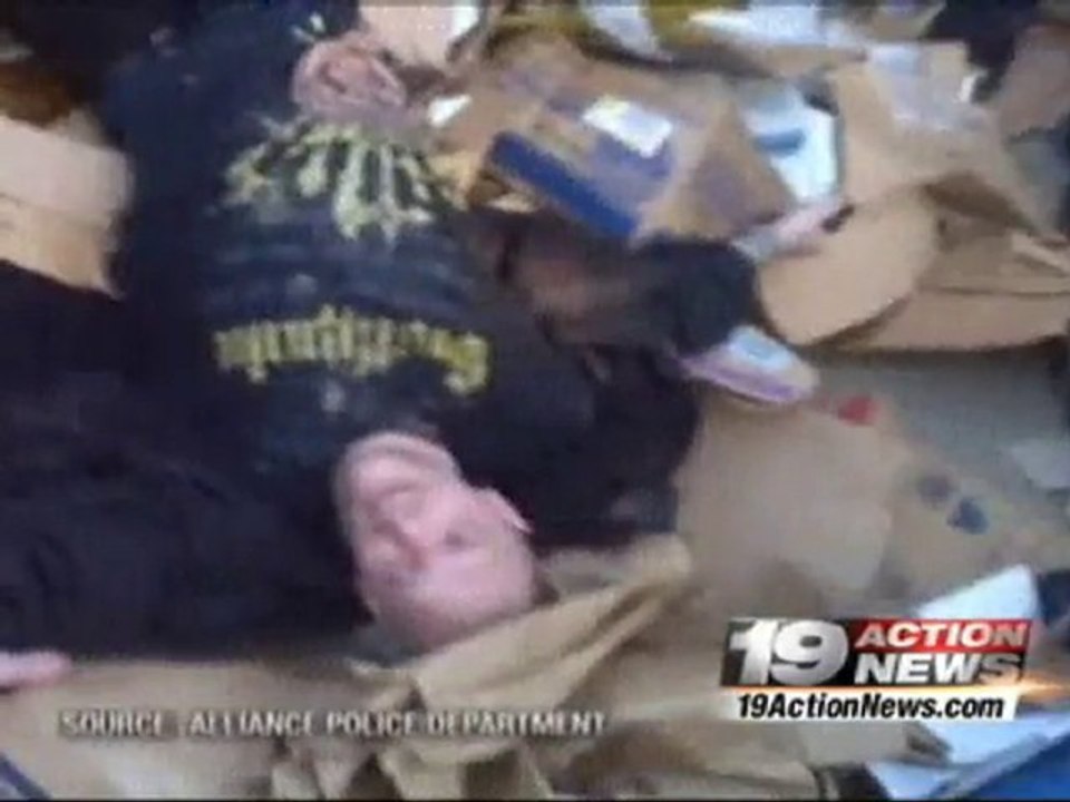 Thief Found in a Dumpster