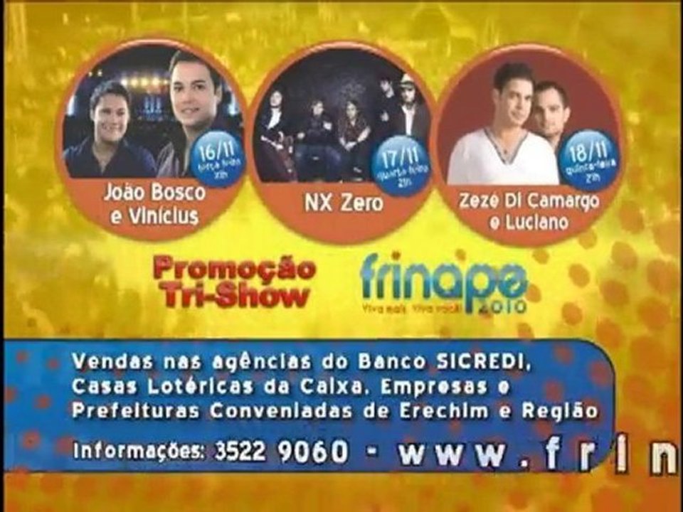 Promoção Tri-Show Frinape 2010