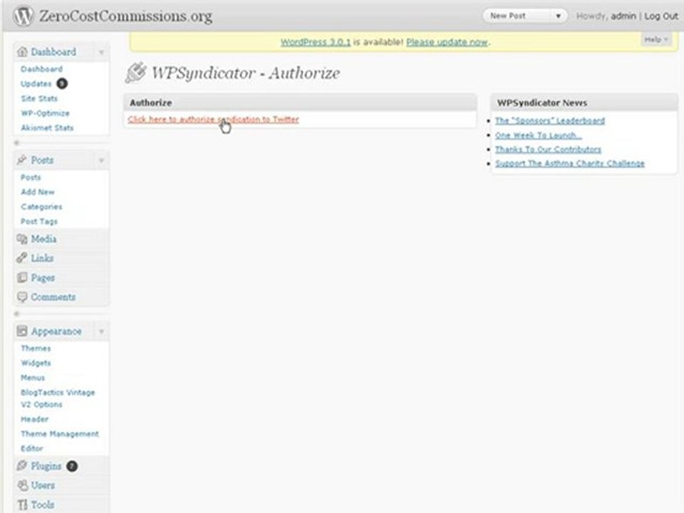 AutoBlog Samurai Automated Blogging In Action