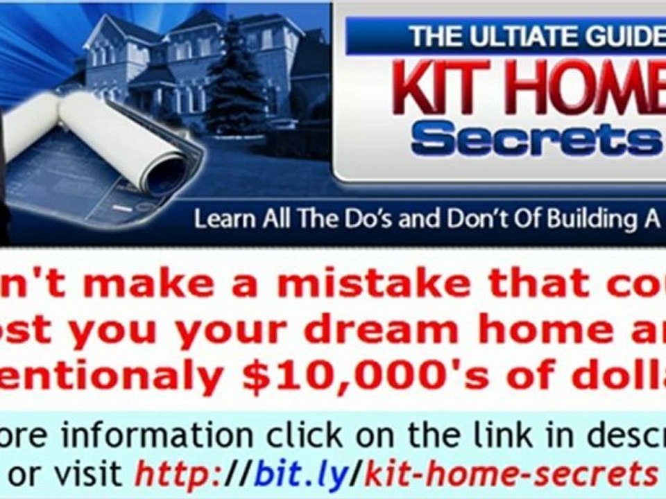 Building A Kit Home - The Secrerts To Building a Kit Home