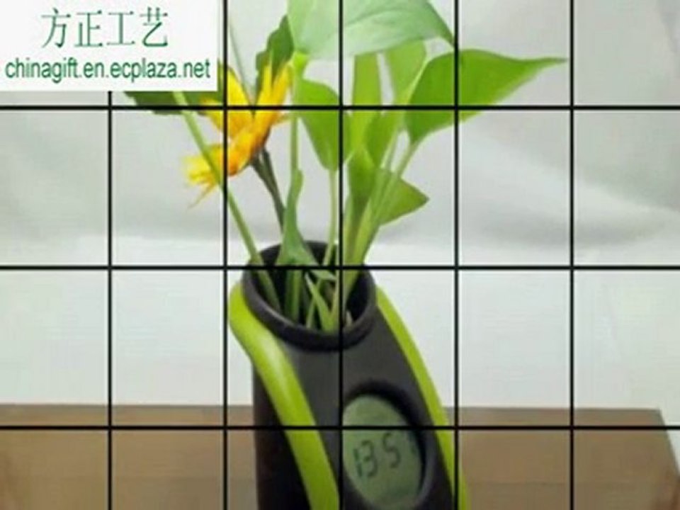 Water powered alarm clock