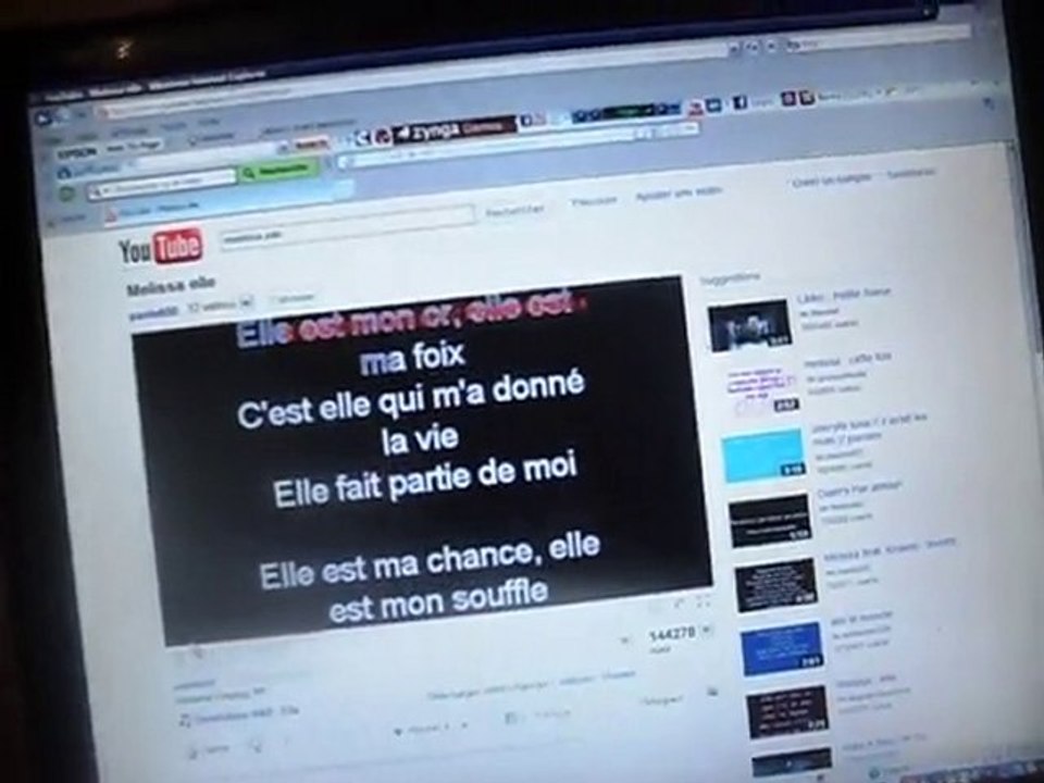 melissa m chanté par enolane 10 ans