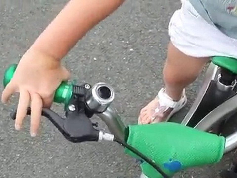 Cyahn et son vélo