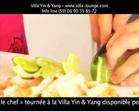 C vous le chef Villa Yin Yang location villa luxe Guadeloupe