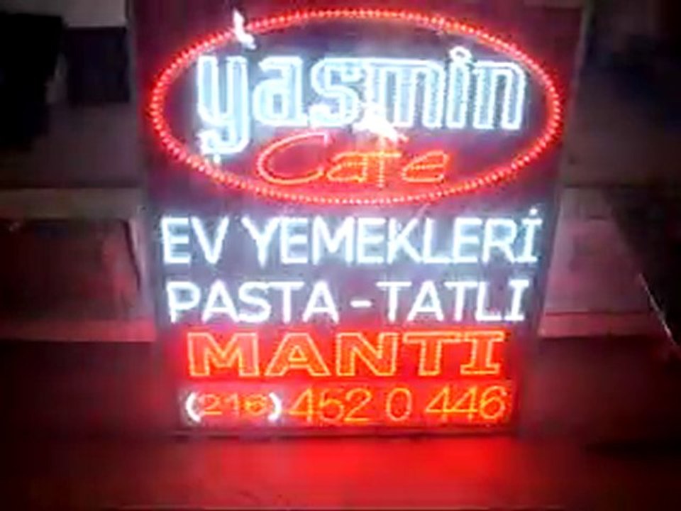 led tabela yasmin cafe