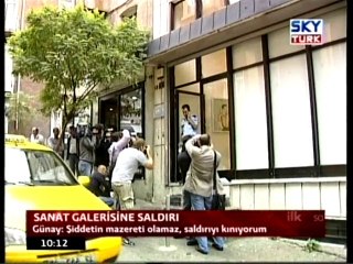 Sanat Galerisine Saldırı