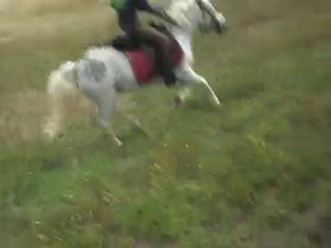 UNE DES RANDO AU GUE CET ETE AVEC LES ADOS FOUS DE GALOP!