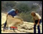 قصة الشابين مع الأسد -مشهد مؤثر