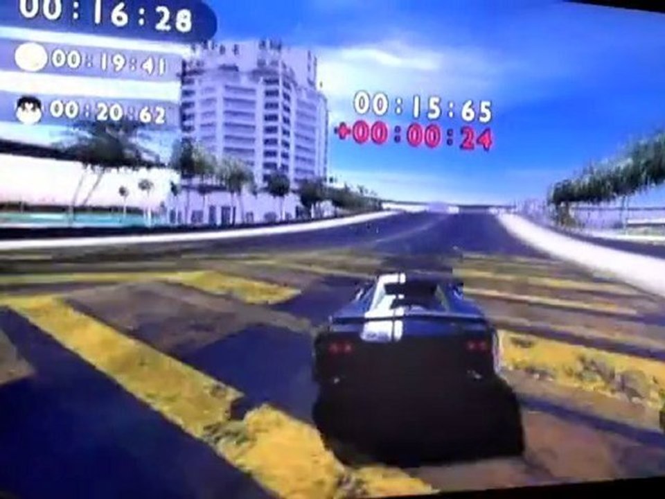 Trackmania sur WII : premières courses