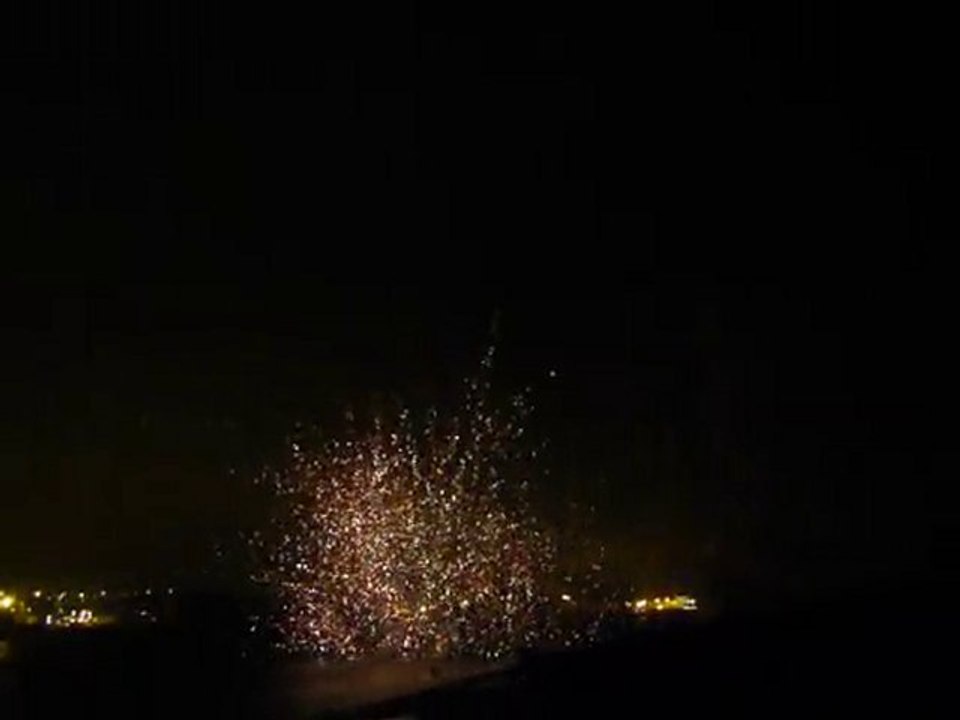 Feu d'artifices Brest La Retraite de la Jeanne d'Arc