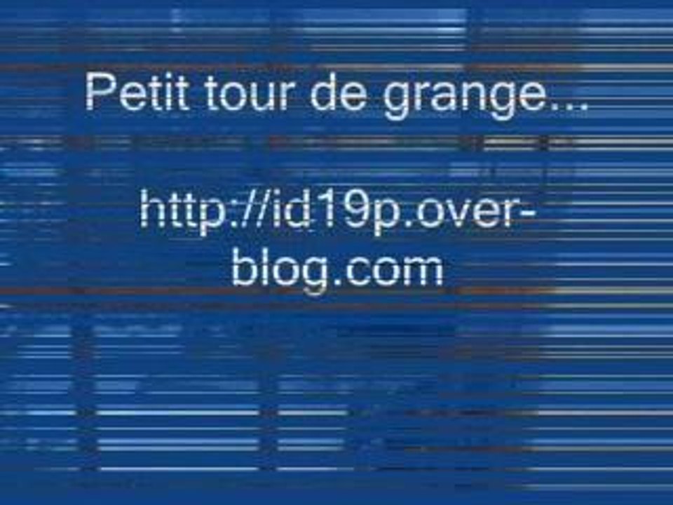 Tour de grange electro