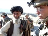 Afghanistan: des soldats français patrouillent dans la vallée d'Uzbin