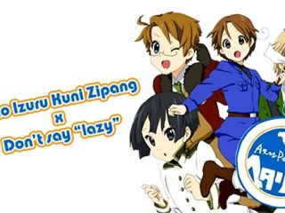 [APH] Japan sings "Don't say 'lazy'" (HetaKara)