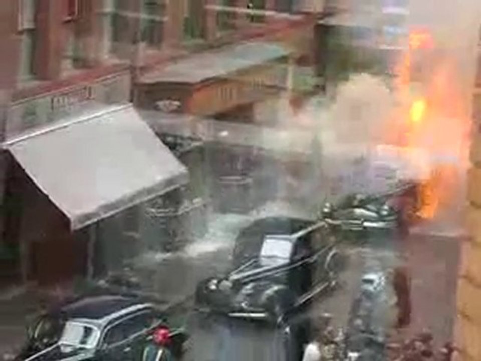 Captain America set video 04