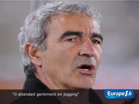 Domenech attendait en jogging