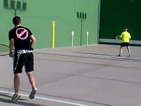 Frontenis preolimpico octavos de final torneo de Rivas 1