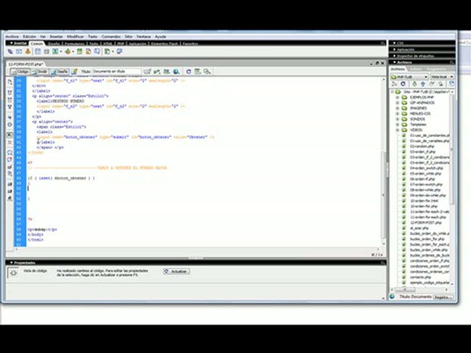 APRENDIENDO PHP - USO DE BOTONES HTML