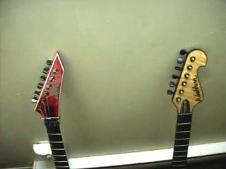 My Washburn USA X81 Face Eraser & ESP Standard Horizon FR-II