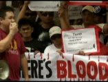 Filipino Activists Mark Anniversary of Burma Crackdown