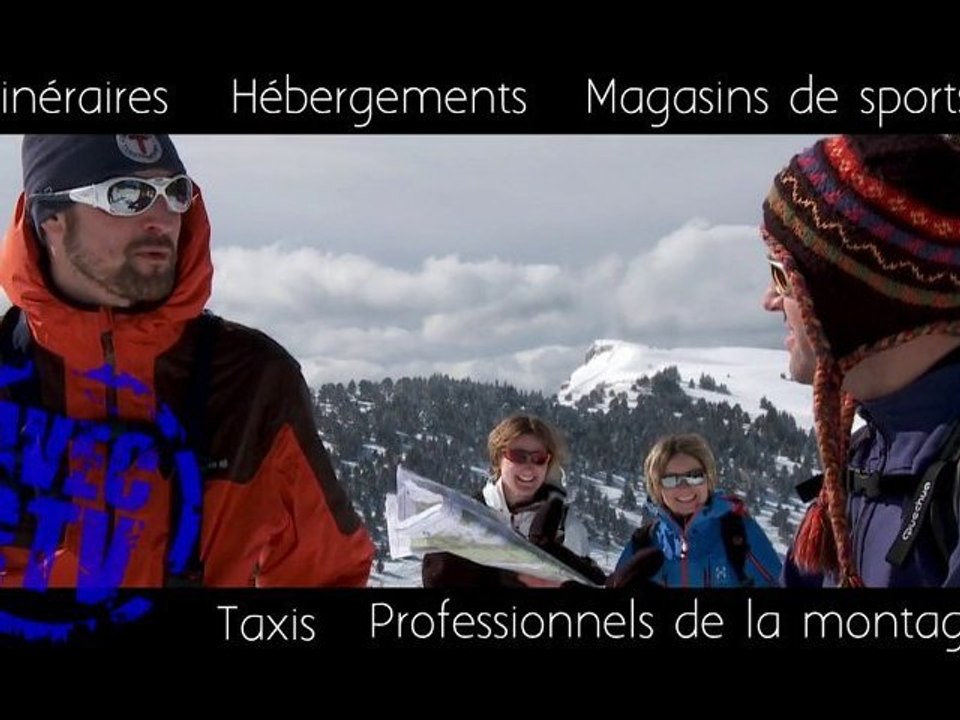 Spot Grandes Traversée du Vercors - GTV Hiver