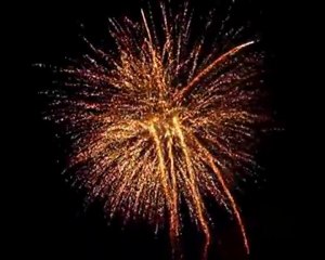Feu d'artifices Pontivy (6 avril 2010)