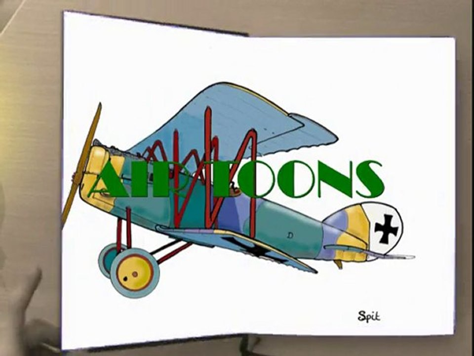 SPIT AIR WIDEO 4 : pilotes de chasse et aviation bd