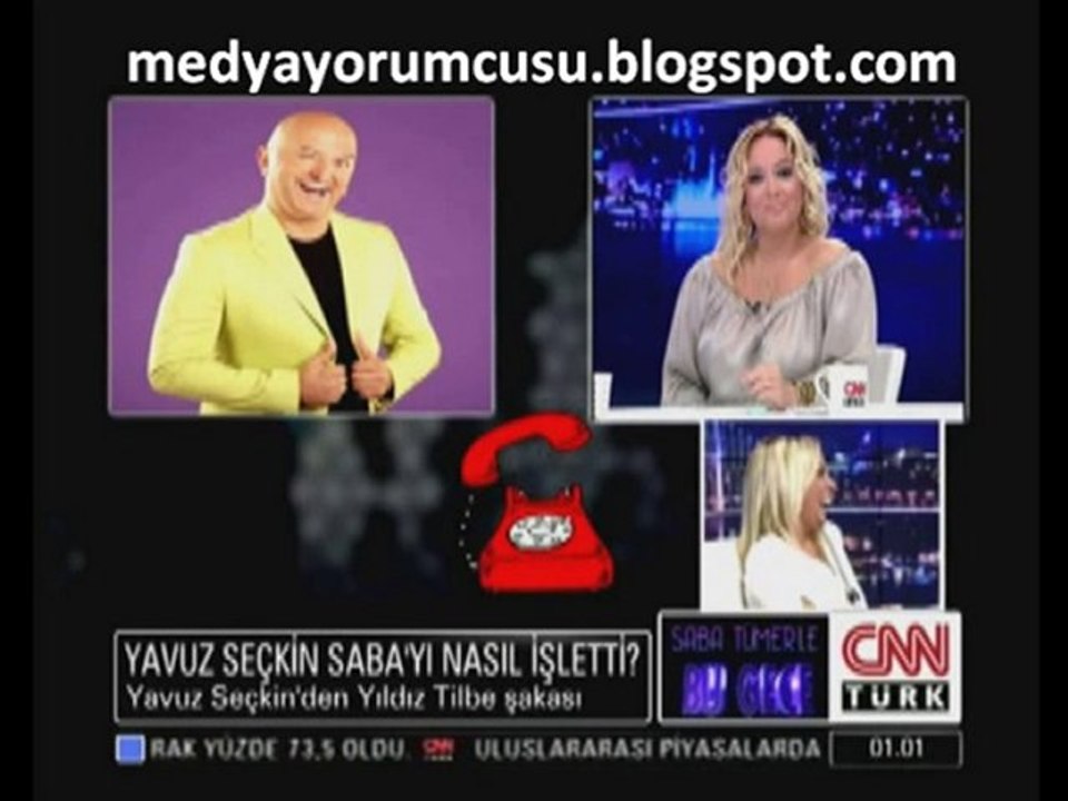 Yavuz Seçkin'in Saba Tümer'e Yıldız Tilbe Şakası